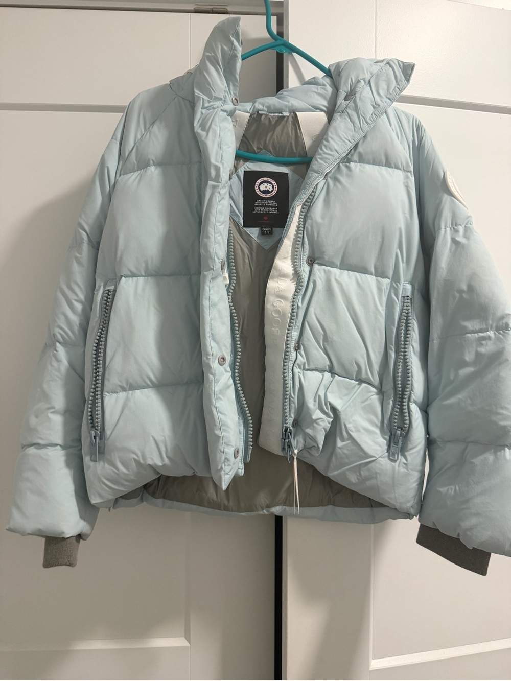 Canada Goose Light Blue Women's Puffer